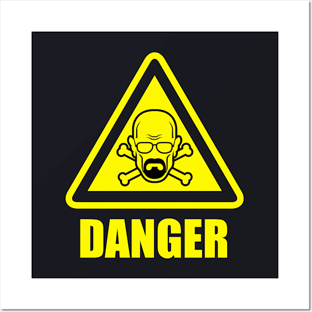 Danger Wall Art by demonigote